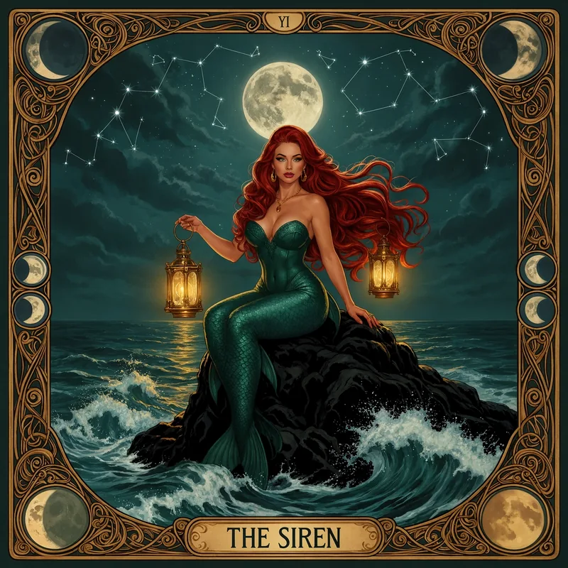 Tarot card illustration