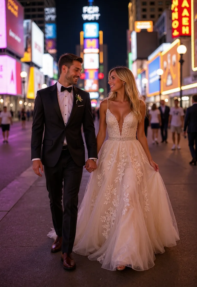 Walking down the aisle